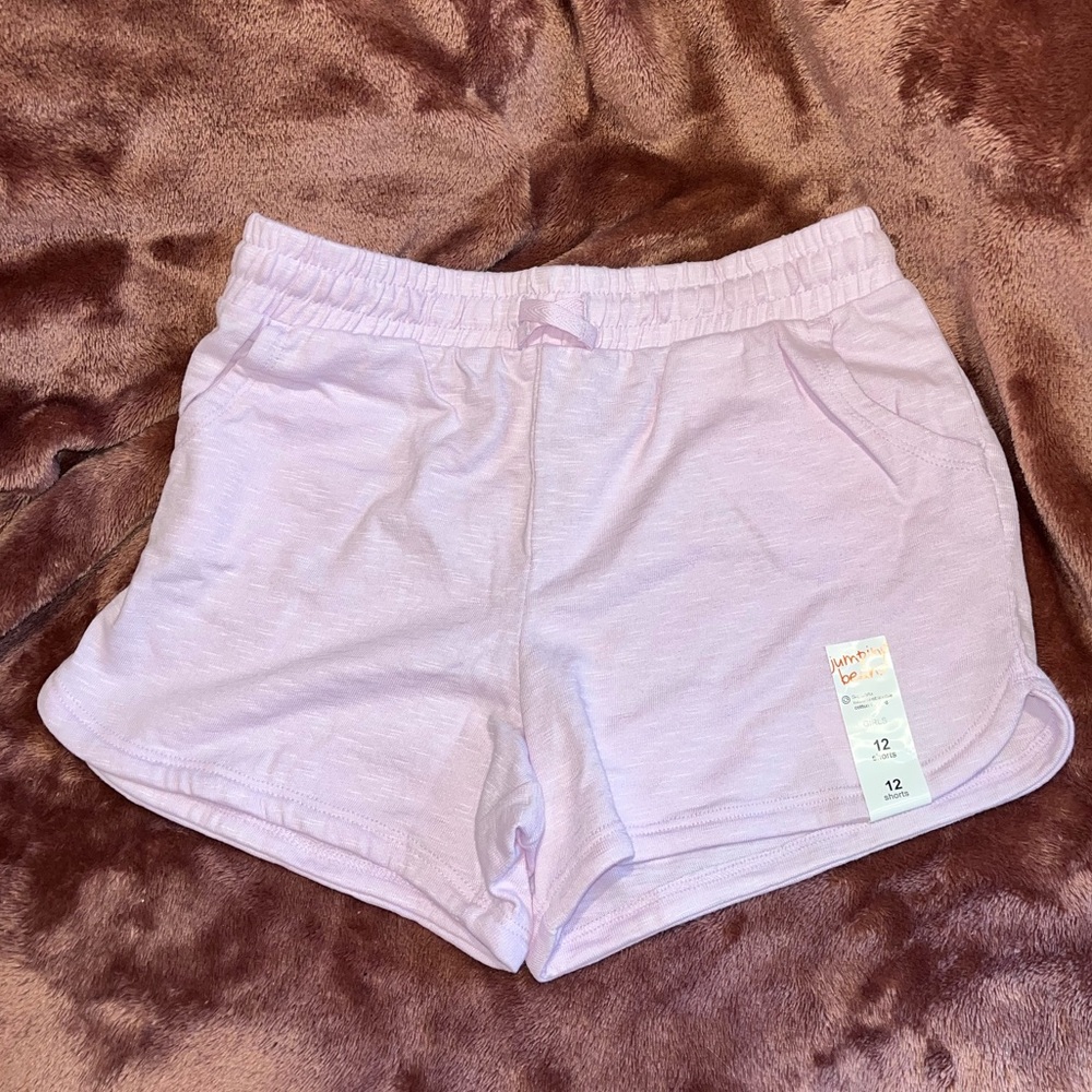 Jumping Beans Light Purple Women's Athletic Shorts